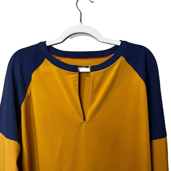 Marmont Bowery Long Sleeve Quarter Zip Top Size L - Picture 3 of 6